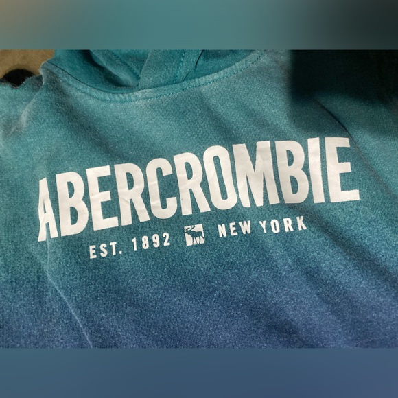 Abercrombie Kids ombre hoodie sweatshirt size 11/12 - Picture 2 of 5